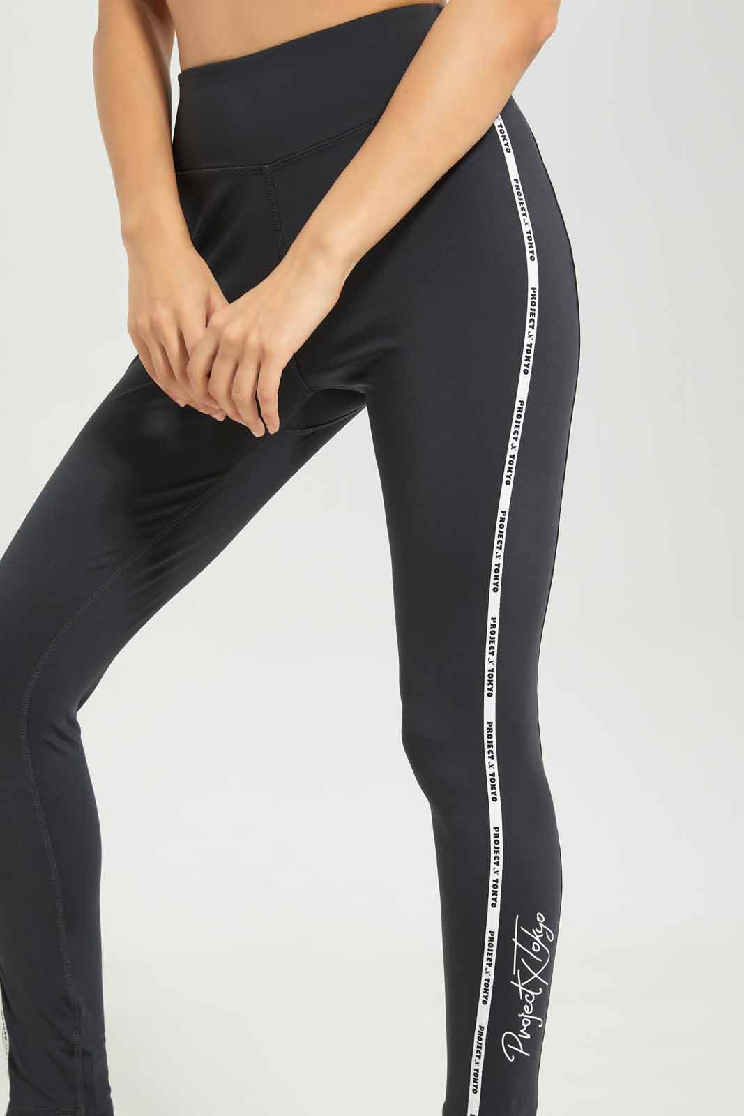 Redtag-Women-Black-Active-Pant-With-Side-Tape-Category:Joggers,-Colour:Black,-Deals:New-In,-Dept:Ladieswear,-Filter:Women's-Clothing,-New-In-Women-APL,-Non-Sale,-S23A,-Section:Women,-Women-Joggers-Women's-