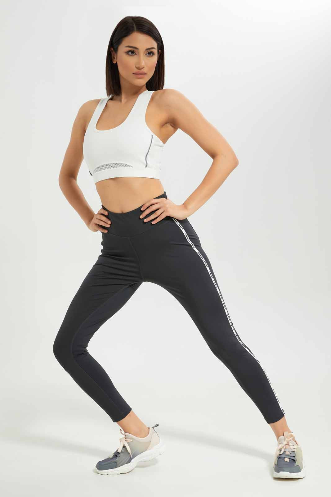 Redtag-Women-Black-Active-Pant-With-Side-Tape-Category:Joggers,-Colour:Black,-Deals:New-In,-Dept:Ladieswear,-Filter:Women's-Clothing,-New-In-Women-APL,-Non-Sale,-S23A,-Section:Women,-Women-Joggers-Women's-