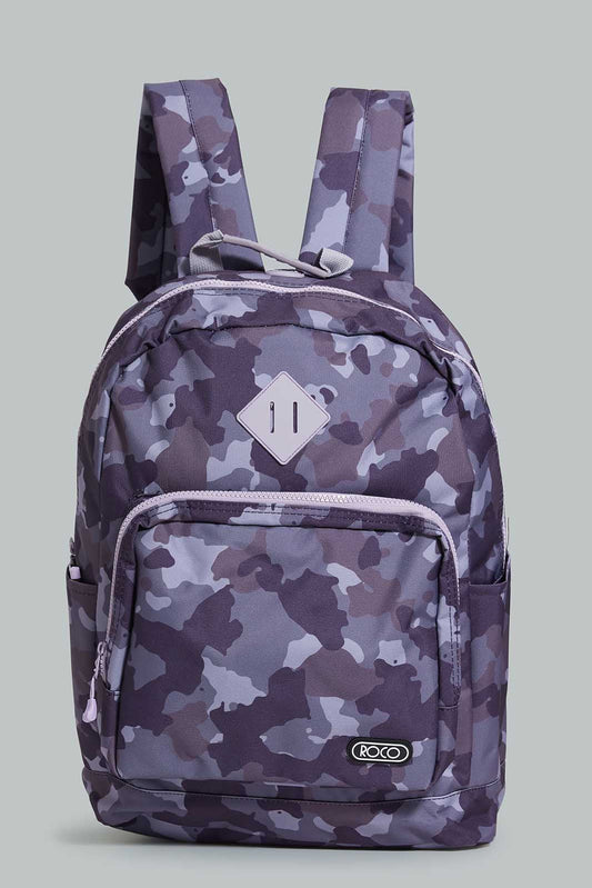 Redtag-Grey/Black-Camouflage-Bag-Pack-With-Pencil-Case-BOY-Bags,-Category:Bags,-CHR,-Colour:Assorted,-Filter:Boys-Accessories,-New-In,-New-In-BOY-ACC,-Non-Sale,-Section:Boys-(0-to-14Yrs),-W22-Check-