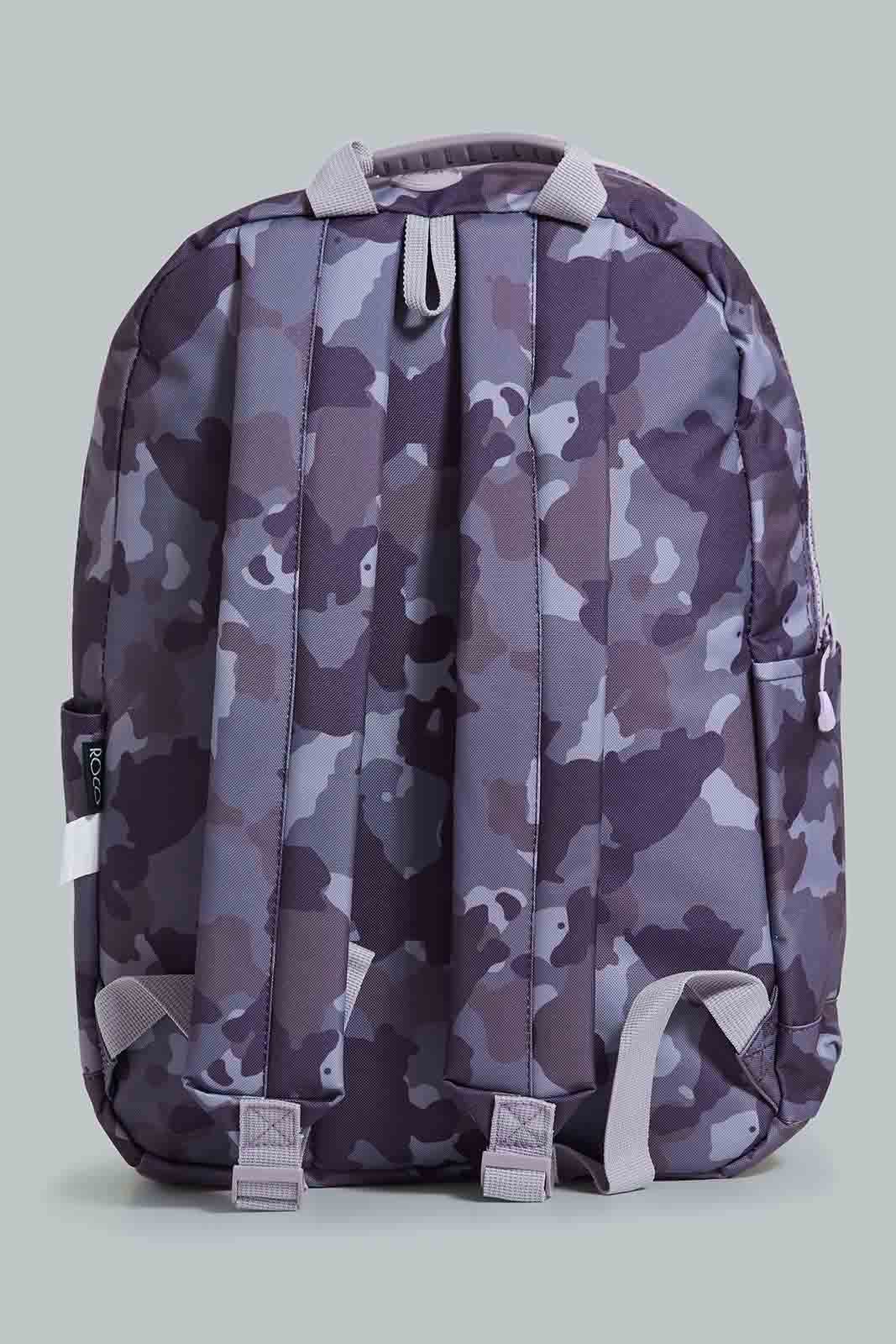 Redtag-Grey/Black-Camouflage-Bag-Pack-With-Pencil-Case-BOY-Bags,-Category:Bags,-CHR,-Colour:Assorted,-Filter:Boys-Accessories,-New-In,-New-In-BOY-ACC,-Non-Sale,-Section:Boys-(0-to-14Yrs),-W22-Check-