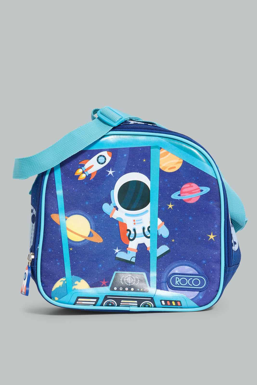 Navy And Blue Astronaut Trolley (3 Piece)