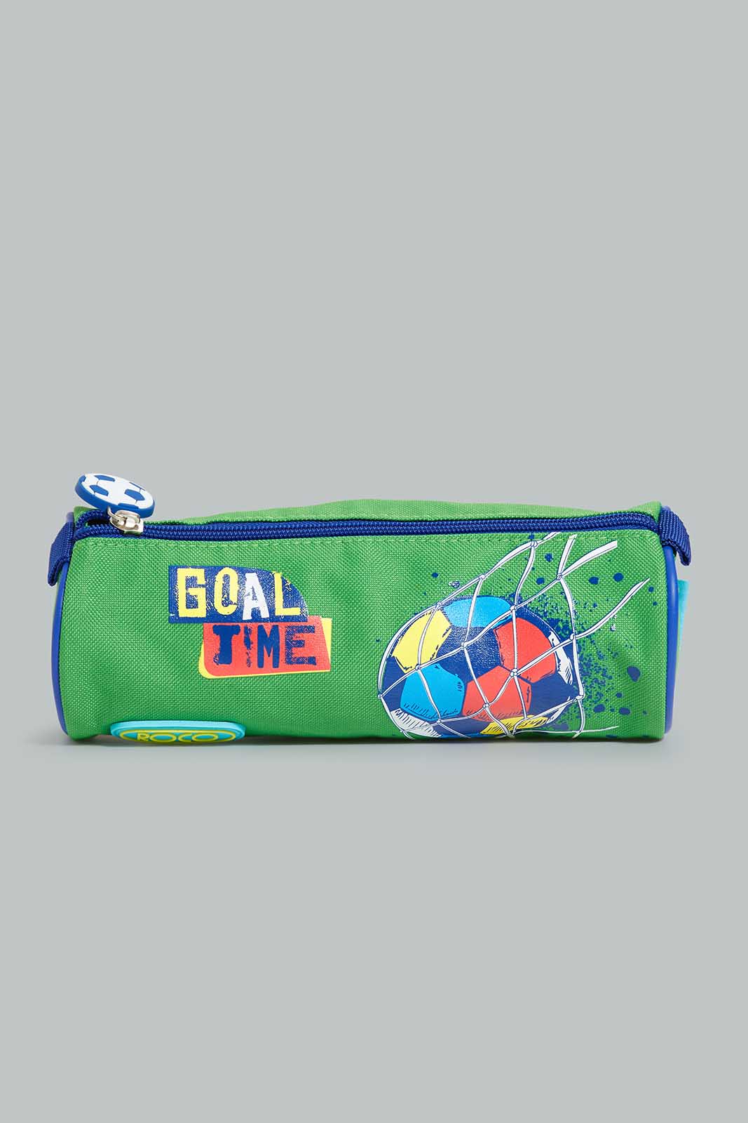 Redtag-Green/Red-Football-Print-Trolley-&-Lunch-Bag-With-Pencil-Case-BOY-Trolley,-Category:Bags,-CHR,-Colour:Assorted,-Filter:Boys-Accessories,-New-In,-New-In-BOY-ACC,-Non-Sale,-Section:Boys-(0-to-14Yrs),-W22-Check-