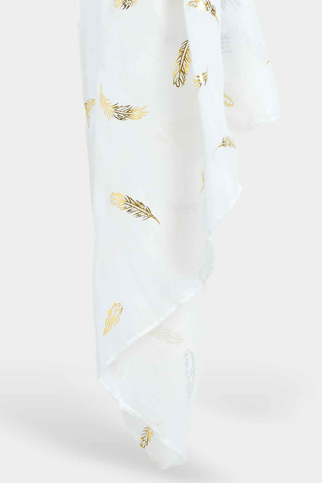 Redtag-Gold-Foil-Scarf-Category:Scarves,-Colour:Assorted,-Dept:Girls,-Filter:Girls-Accessories,-GIR-Scarves,-New-In,-New-In-GIR-ACC,-Non-Sale,-S23A,-Section:Girls-(0-to-14Yrs)-Girls-