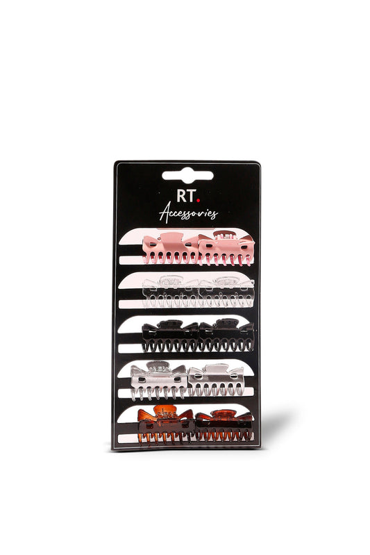 Redtag-Hair-Clips-Category:Hair-Accessories,-Colour:Assorted,-Dept:Ladieswear,-Filter:Women's-Accessories,-LEC-Hair-Accessories,-New-In,-New-In-Women-ACC,-Non-Sale,-S23A,-Section:Women-Women-