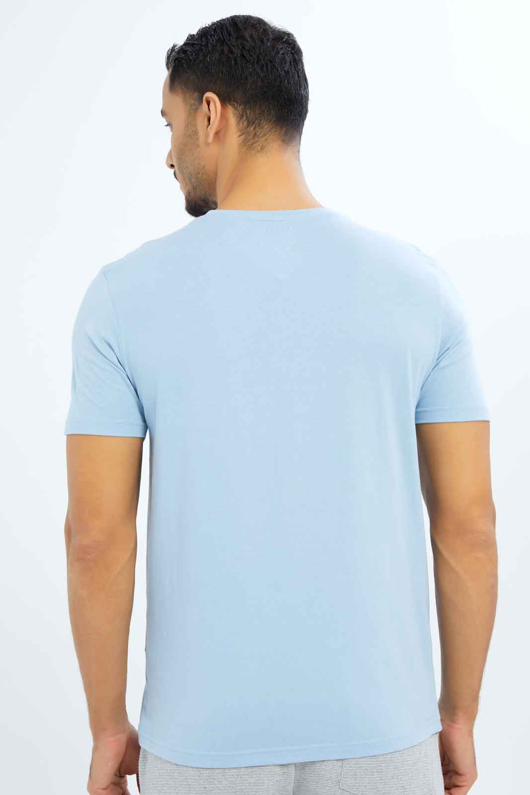 Redtag-Men-Sky-Blue-Graphic-T-Shirt-Category:T-Shirts,-Colour:Sky-Blue,-Deals:New-In,-Dept:Menswear,-Filter:Men's-Clothing,-Men-T-Shirts,-New-In-Men-APL,-Non-Sale,-S23B,-Section:Men,-TBL-Men's-
