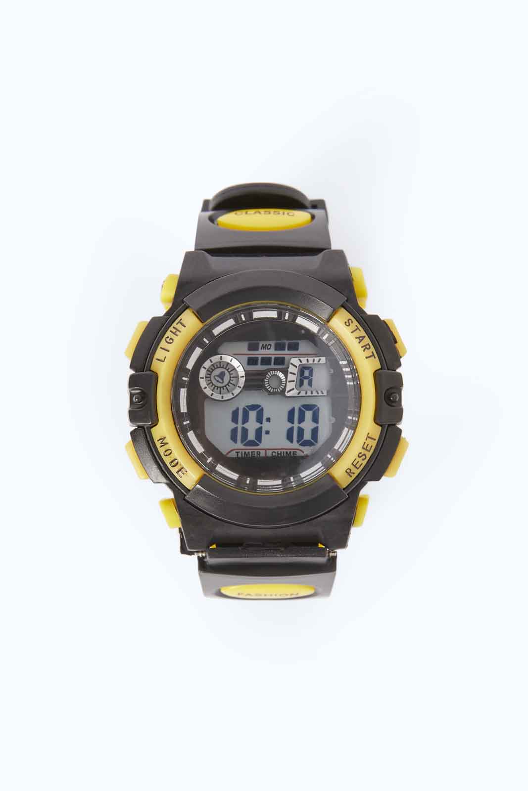 Redtag-Yellow-Multi-Functional-Digital-Watch-BOY-Watches,-Category:Watches,-Colour:Assorted,-Deals:2-FOR-69,-Deals:New-In,-Dept:Boys,-Filter:Boys-Accessories,-New-In,-New-In-BOY-ACC,-Non-Sale,-S23A,-Section:Boys-(0-to-14Yrs)-Boys-