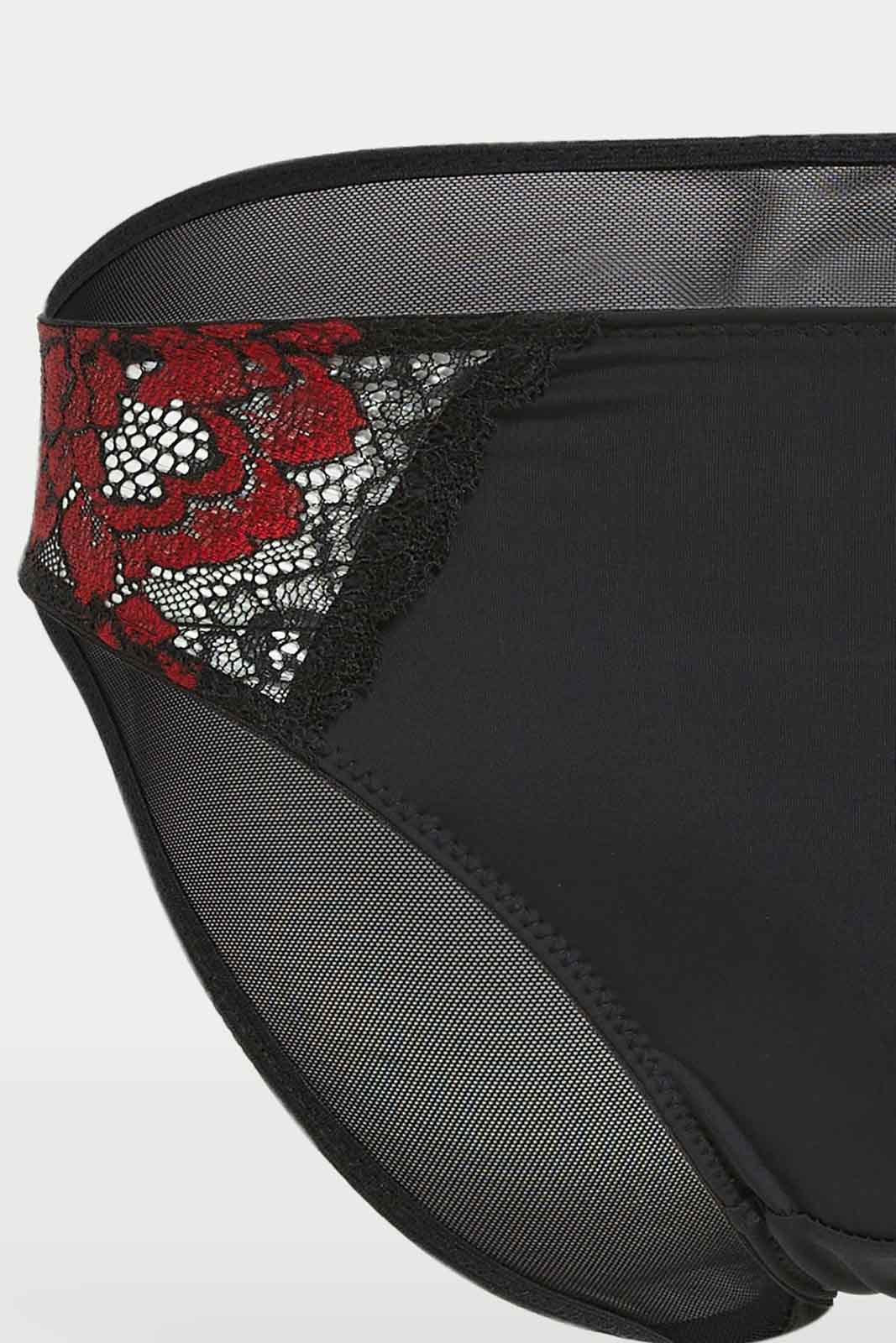 Redtag-Women-Black-Color-Single-Pack-Plain-Hi-Leg-Brief-Category:Briefs,-Colour:Black,-Deals:New-In,-Dept:Ladieswear,-Filter:Women's-Clothing,-New-In-Women-APL,-Non-Sale,-S23A,-Section:Women,-Women-Briefs--