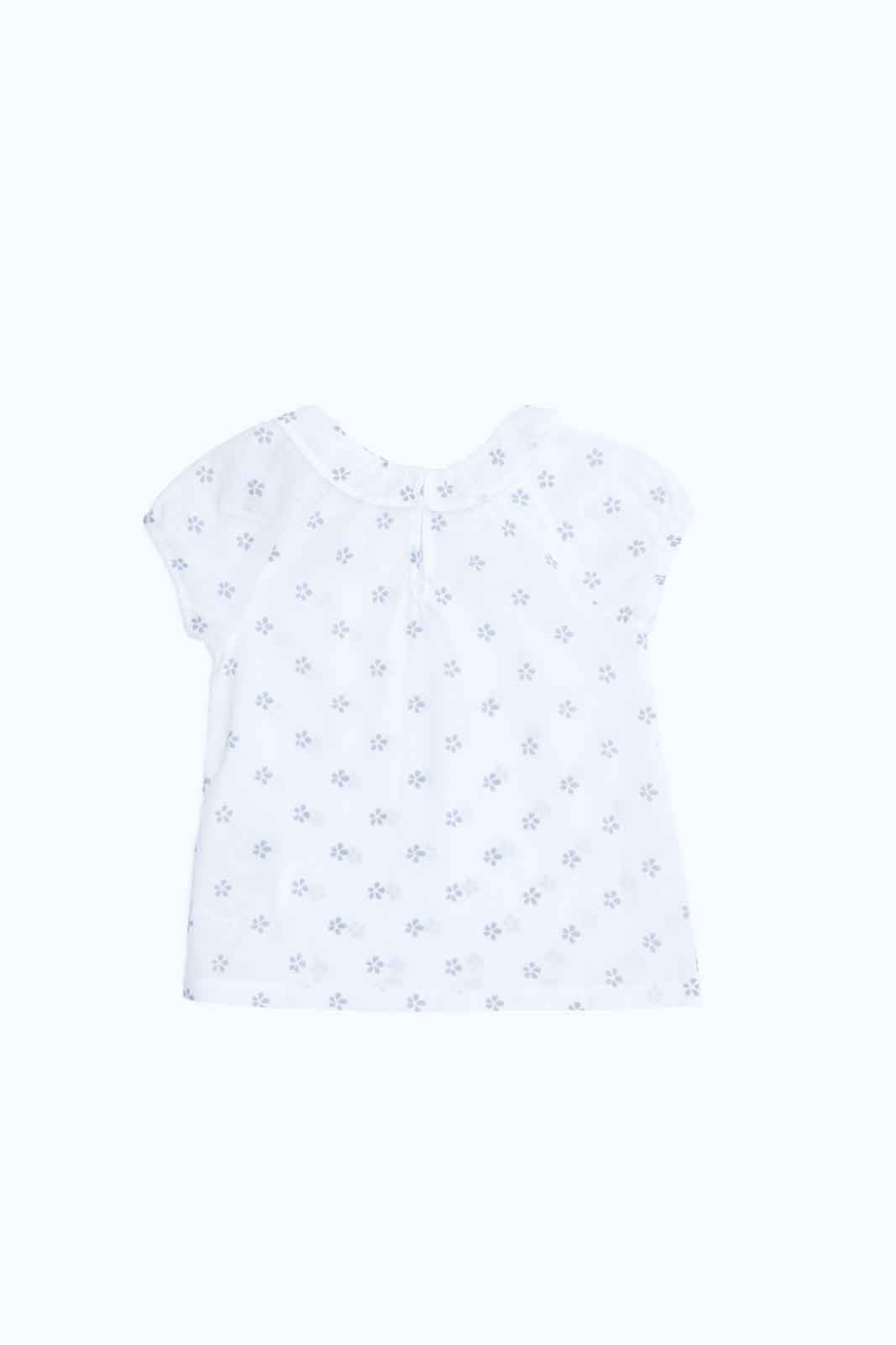 Redtag-Girls-White-Aop-Blose-Category:Blouses,-Colour:White,-Deals:New-In,-Dept:Girls,-Filter:Infant-Girls-(3-to-24-Mths),-ING-Blouses,-New-In-ING-APL,-Non-Sale,-S23B,-Section:Girls-(0-to-14Yrs),-VLM-Infant-Girls-3 to 24 Months