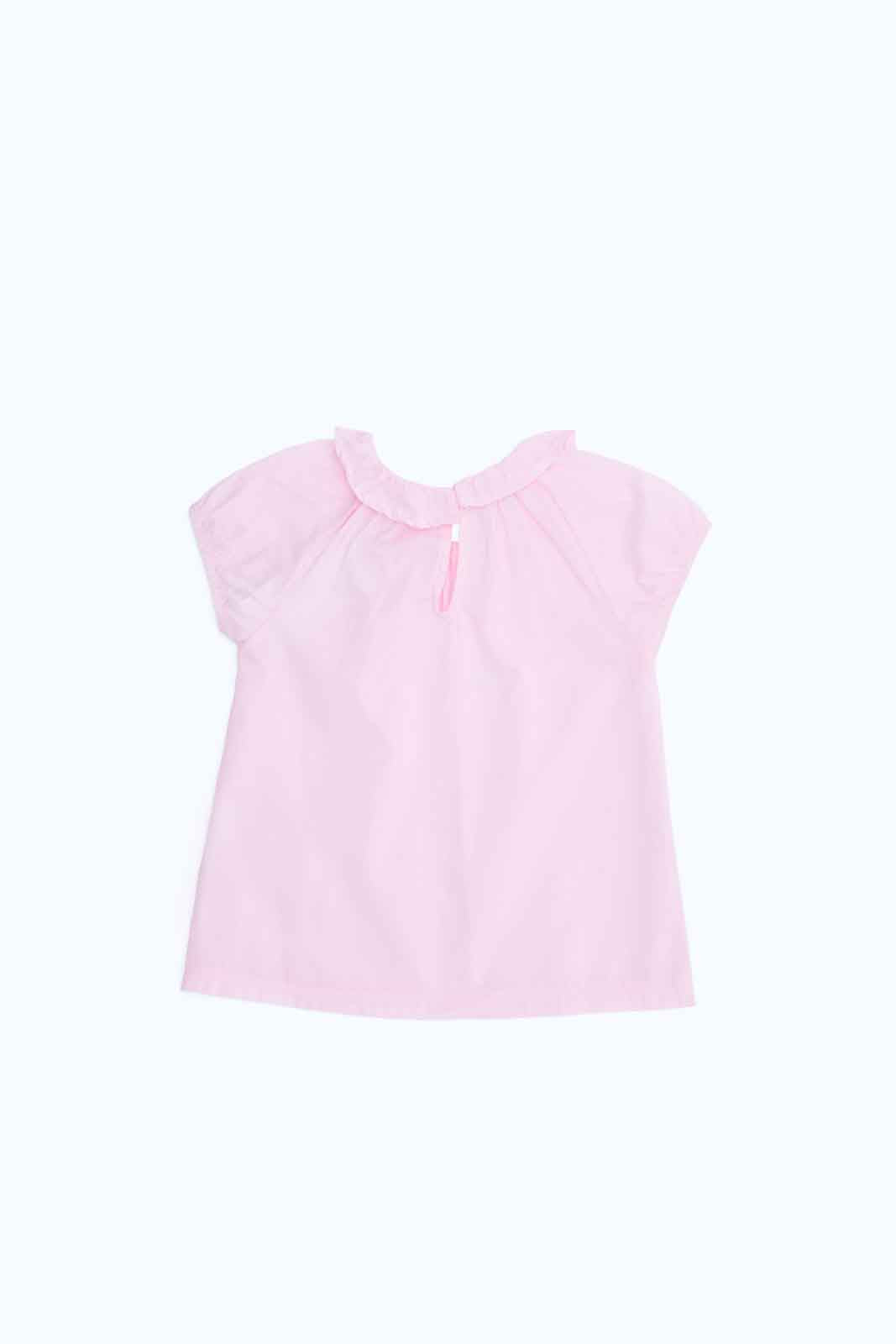 Redtag-Girls-Solid-Baby-Pink-Blouse-Category:Blouses,-Colour:Apricot,-Deals:New-In,-Dept:Girls,-Filter:Infant-Girls-(3-to-24-Mths),-ING-Blouses,-New-In-ING-APL,-Non-Sale,-S23B,-Section:Girls-(0-to-14Yrs),-VLM-Infant-Girls-3 to 24 Months