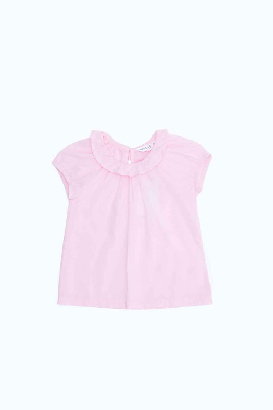Redtag-Girls-Solid-Baby-Pink-Blouse-Category:Blouses,-Colour:Apricot,-Deals:New-In,-Dept:Girls,-Filter:Infant-Girls-(3-to-24-Mths),-ING-Blouses,-New-In-ING-APL,-Non-Sale,-S23B,-Section:Girls-(0-to-14Yrs),-VLM-Infant-Girls-3 to 24 Months