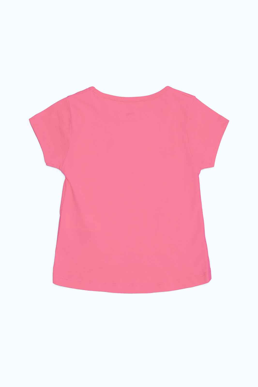 Redtag-Girls-Pink-Summer-Time-Print-T-Shirt-Category:T-Shirts,-Colour:Apricot,-Deals:New-In,-Dept:Girls,-Filter:Infant-Girls-(3-to-24-Mths),-ING-T-Shirts,-New-In-ING-APL,-Non-Sale,-S23B,-Section:Girls-(0-to-14Yrs),-TBL-Infant-Girls-3 to 24 Months
