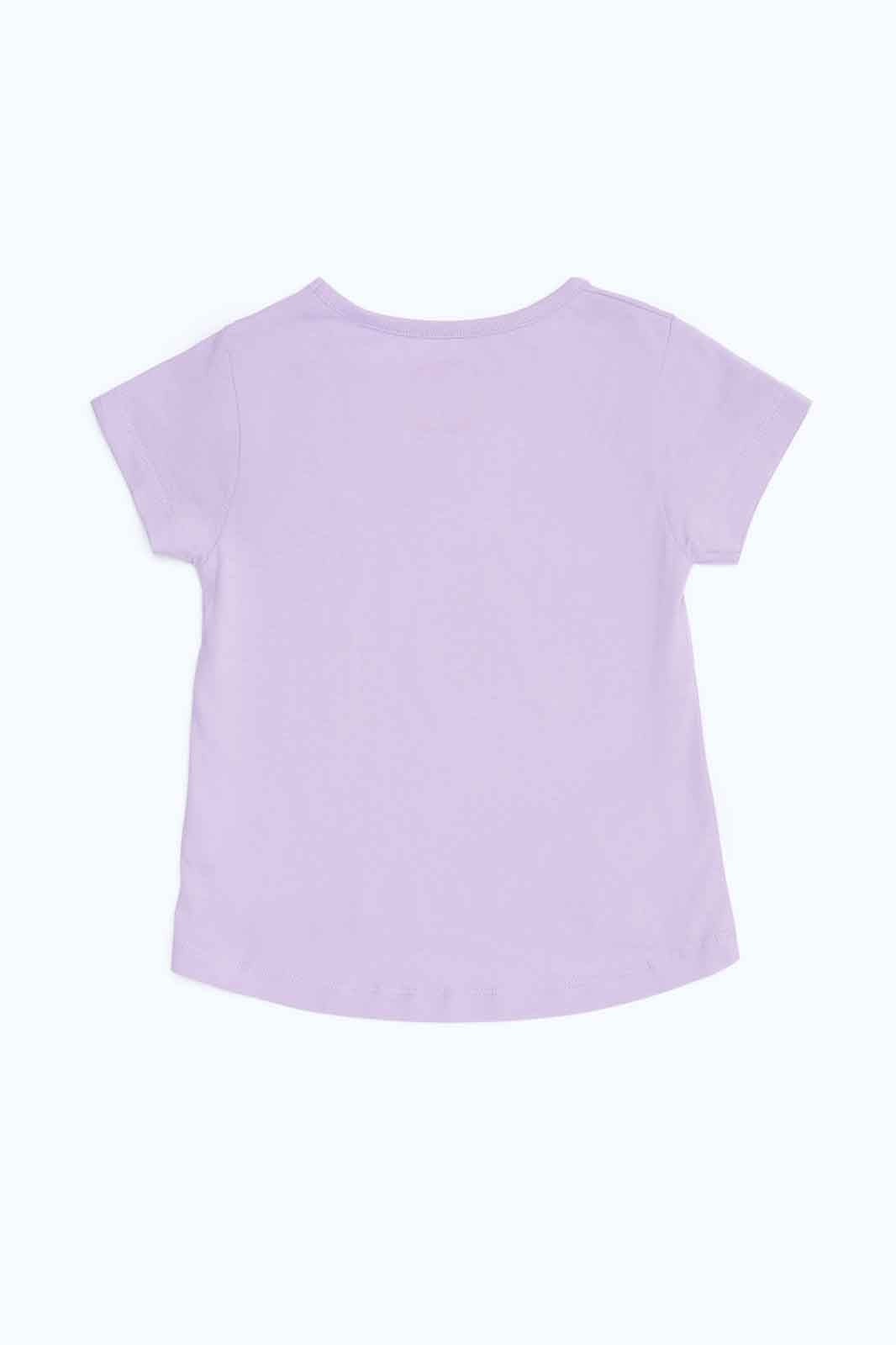 Redtag-Girls-Lilac-Best-Friends-Forever-T-Shirt-Category:T-Shirts,-Colour:Lilac,-Deals:New-In,-Dept:Girls,-Filter:Infant-Girls-(3-to-24-Mths),-ING-T-Shirts,-New-In-ING-APL,-Non-Sale,-S23B,-Section:Girls-(0-to-14Yrs),-TBL-Infant-Girls-3 to 24 Months