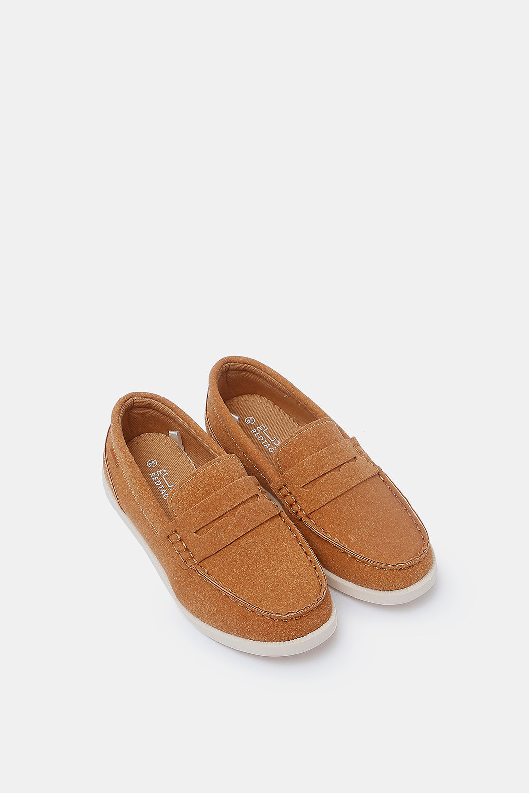 Redtag-Boys-Tan-Penny-Loafer-BESTSELLER,-BOY-Sandals,-Category:Shoes,-Colour:Tan,-Deals:New-In,-Filter:Boys-Footwear-(3-to-5-Yrs),-N/A,-New-In-BOY-FOO,-Non-Sale,-S23A,-Section:Boys-(0-to-14Yrs)-Boys-3 to 5 Years