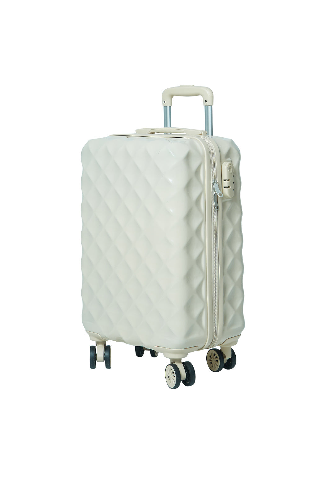 Redtag-Beige-Luggage-Trolley-20"-Category:Luggage-Trolleys,-Colour:Beige,-Dept:Home,-Filter:Travel-Accessories,-LUG-Luggage-Trolleys,-New-In,-New-In-LUG-ACC,-Non-Sale,-Section:Homewares,-W22O-Travel-Accessories-