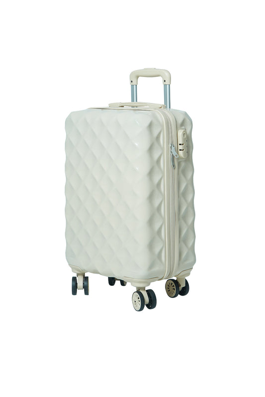 Redtag-Beige-Luggage-Trolley-20"-Category:Luggage-Trolleys,-Colour:Beige,-Dept:Home,-Filter:Travel-Accessories,-LUG-Luggage-Trolleys,-New-In,-New-In-LUG-ACC,-Non-Sale,-Section:Homewares,-W22O-Travel-Accessories-