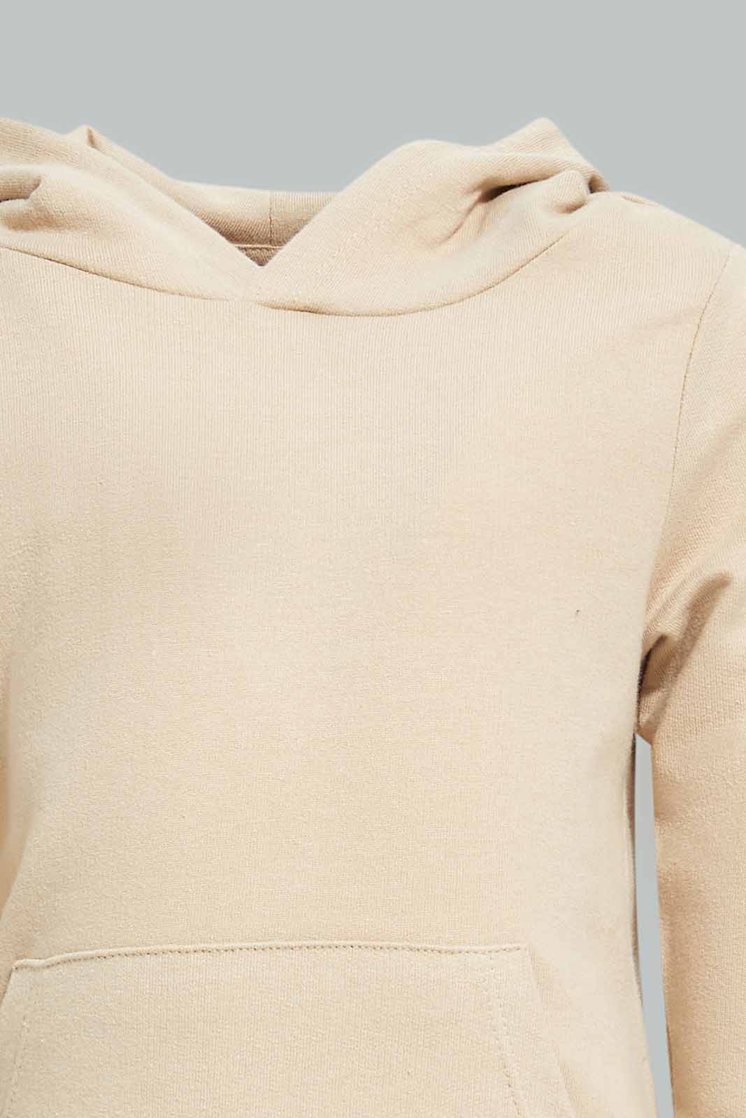 Redtag-Boys-Stone-Hoody-Plain-Sweatshirt-With-Kangaroo-Pocket-Category:Sweatshirts,-Colour:Beige,-Deals:New-In,-Dept:Boys,-Filter:Infant-Boys-(3-to-24-Mths),-INB-Sweatshirts,-New-In-INB-APL,-Non-Sale,-S23A,-Section:Boys-(0-to-14Yrs),-TBL-Infant-Boys-3 to 24 Months