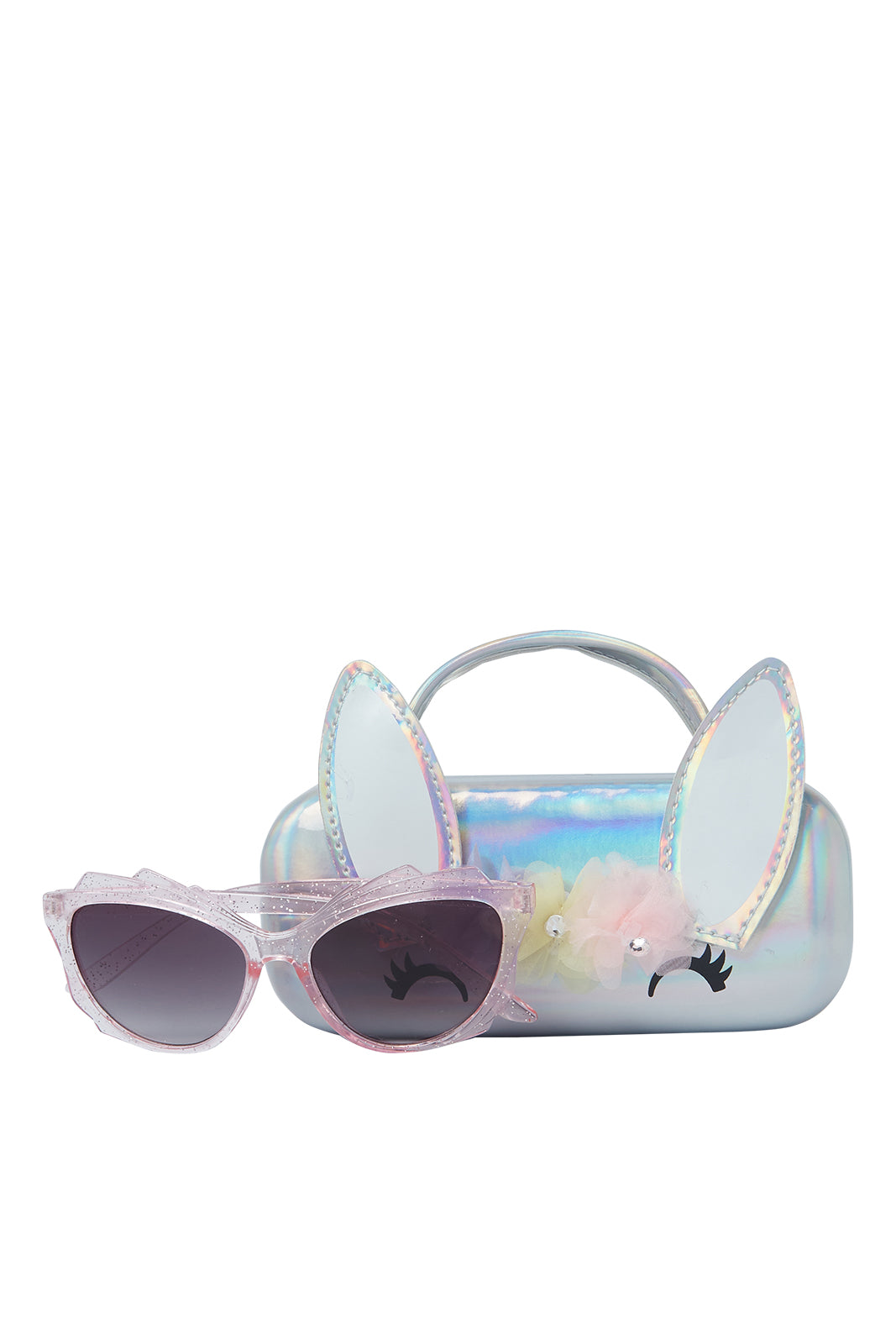 Redtag-Avaitor-Sunglasses-With-Character-Embellished-Case-Category:Sunglasses,-Colour:Assorted,-Dept:Girls,-Filter:Girls-Accessories,-GIR-Sunglasses,-New-In,-New-In-GIR-ACC,-Non-Sale,-S23A,-Section:Girls-(0-to-14Yrs)-Girls-