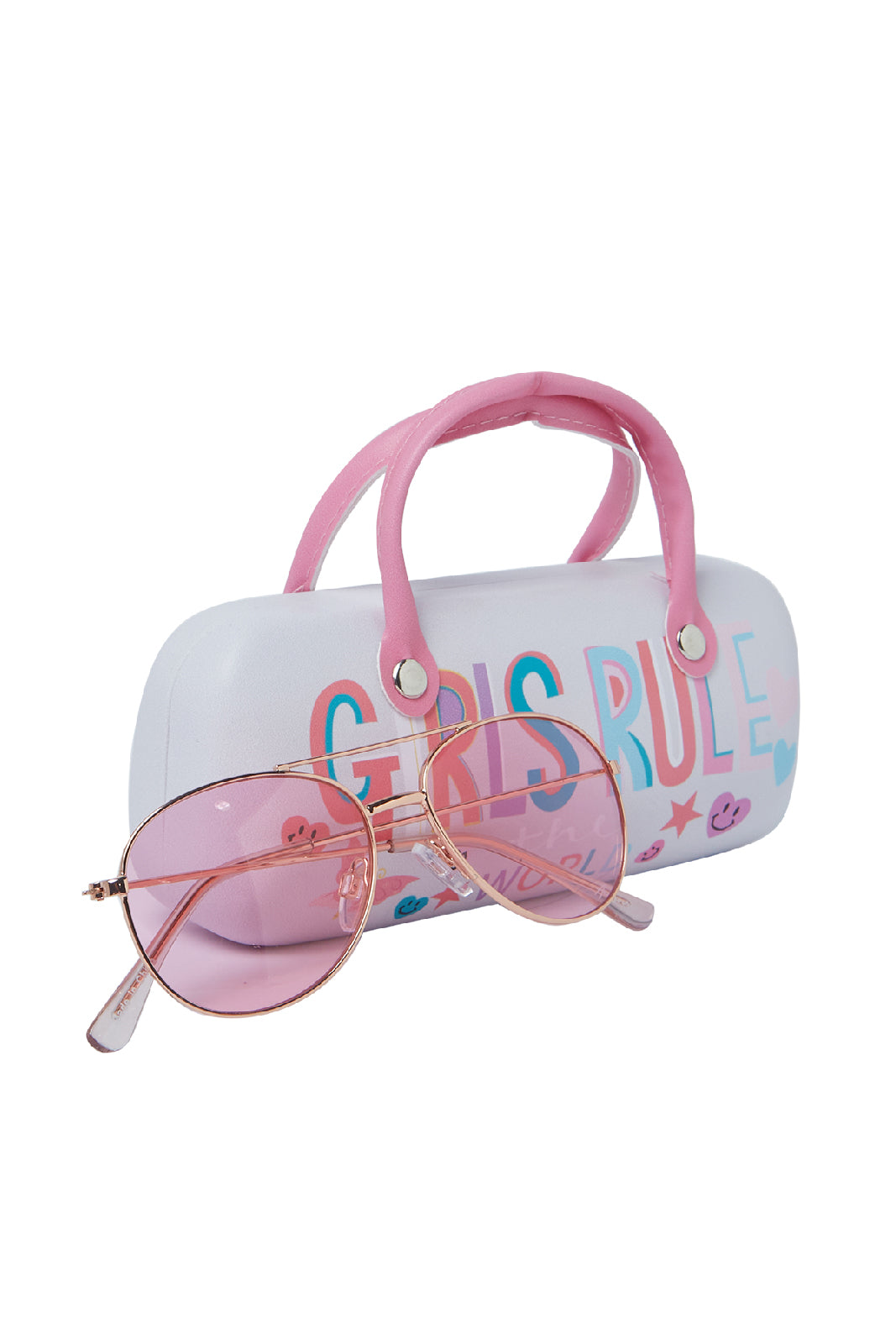 Redtag-Sunglasses-With-Character-Embellished-Case-Category:Sunglasses,-Colour:Assorted,-Dept:Girls,-Filter:Girls-Accessories,-GIR-Sunglasses,-New-In,-New-In-GIR-ACC,-Non-Sale,-S23A,-Section:Girls-(0-to-14Yrs)-Girls-
