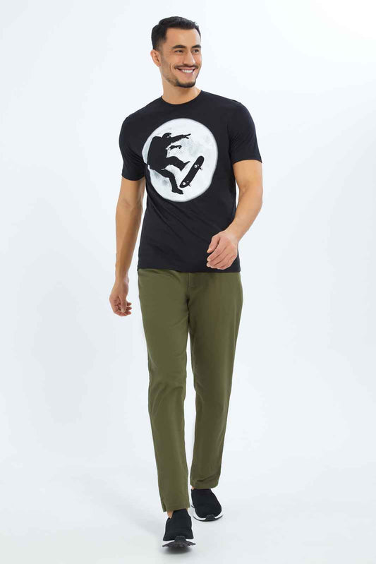 Redtag-Men-Olive-Green-Slim-Fit-5-Pocket-Trouser-Category:Trousers,-Colour:Olive,-Deals:New-In,-Dept:Menswear,-Filter:Men's-Clothing,-Men-Trousers,-New-In-Men-APL,-Non-Sale,-S23A,-Section:Men,-TBL-Men's-