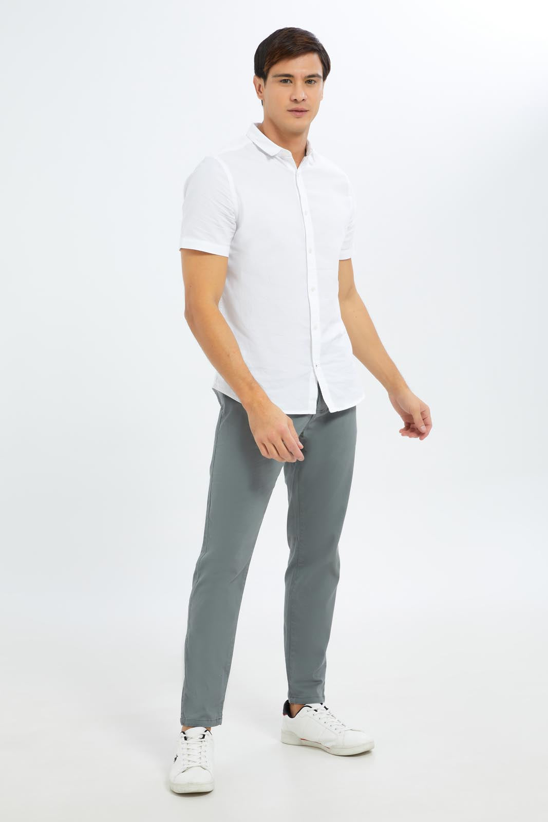 Redtag-Men-Grey-Slim-Fit-5-Pocket-Trouser-Category:Trousers,-Colour:Grey,-Deals:New-In,-Dept:Menswear,-Filter:Men's-Clothing,-Men-Trousers,-New-In-Men-APL,-Non-Sale,-S23A,-Section:Men,-TBL-Men's-