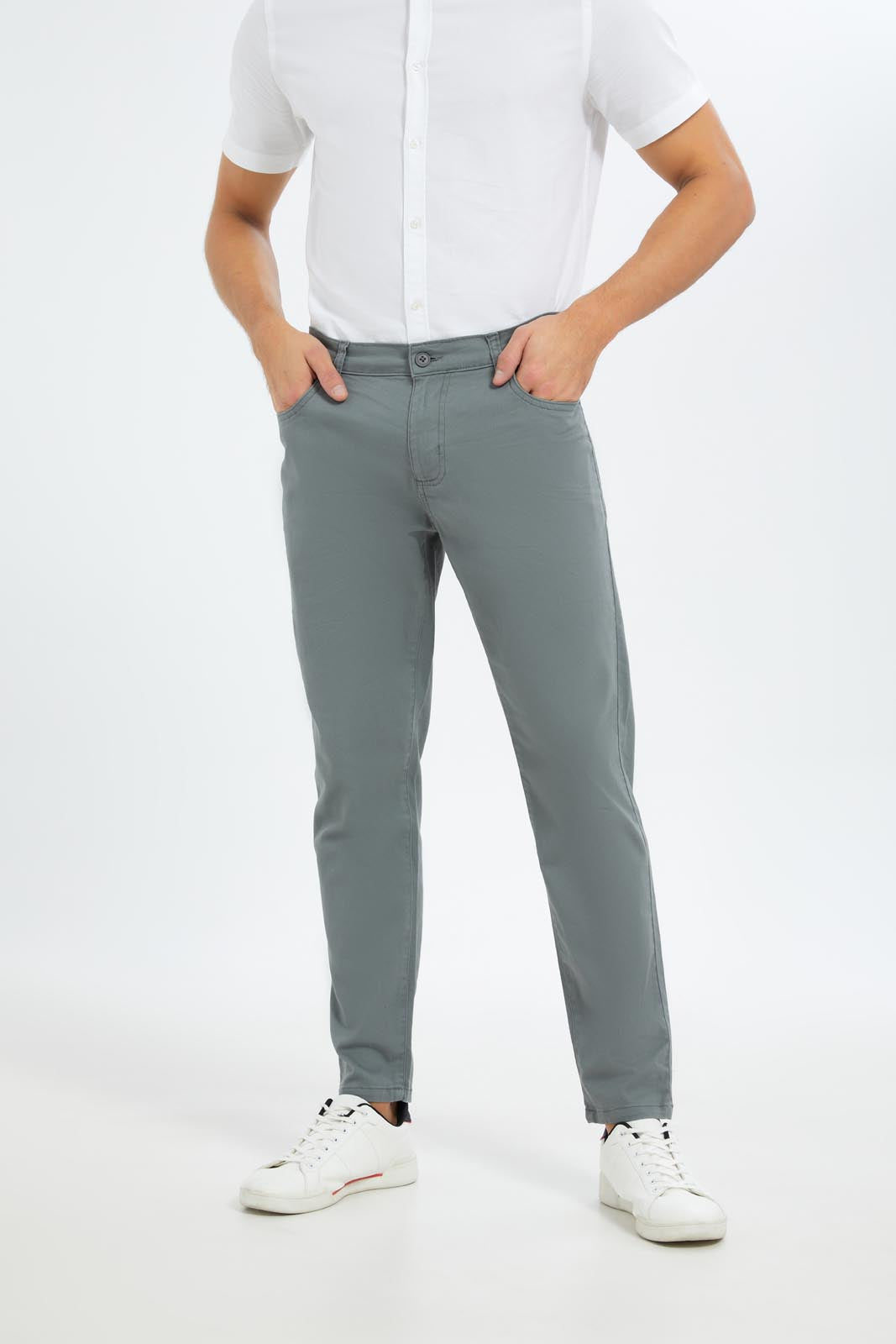 Redtag-Men-Grey-Slim-Fit-5-Pocket-Trouser-Category:Trousers,-Colour:Grey,-Deals:New-In,-Dept:Menswear,-Filter:Men's-Clothing,-Men-Trousers,-New-In-Men-APL,-Non-Sale,-S23A,-Section:Men,-TBL-Men's-