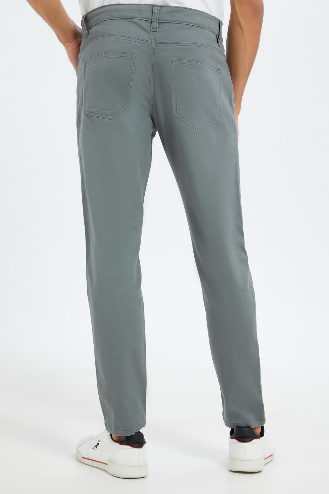 Redtag-Men-Grey-Slim-Fit-5-Pocket-Trouser-Category:Trousers,-Colour:Grey,-Deals:New-In,-Dept:Menswear,-Filter:Men's-Clothing,-Men-Trousers,-New-In-Men-APL,-Non-Sale,-S23A,-Section:Men,-TBL-Men's-