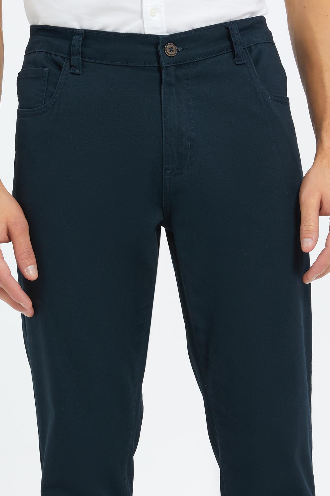 Redtag-Men-Navy-Slim-Fit-5-Pocket-Trouser-Category:Trousers,-Colour:Navy,-Deals:New-In,-Dept:Menswear,-Filter:Men's-Clothing,-Men-Trousers,-New-In-Men-APL,-Non-Sale,-S23A,-Section:Men,-TBL-Men's-