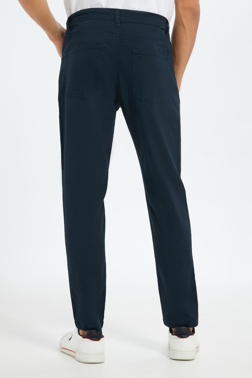 Redtag-Men-Navy-Slim-Fit-5-Pocket-Trouser-Category:Trousers,-Colour:Navy,-Deals:New-In,-Dept:Menswear,-Filter:Men's-Clothing,-Men-Trousers,-New-In-Men-APL,-Non-Sale,-S23A,-Section:Men,-TBL-Men's-