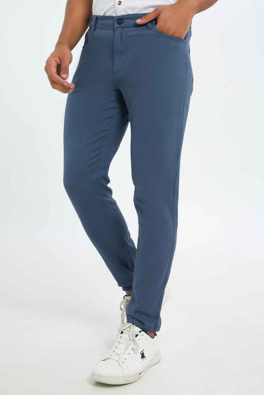Redtag-Men-Slate-Grey-Slim-Fit-5-Pocket-Trouser-Category:Trousers,-Colour:Charcoal,-Deals:New-In,-Dept:Menswear,-Filter:Men's-Clothing,-Men-Trousers,-New-In-Men-APL,-Non-Sale,-S23A,-Section:Men,-TBL-Men's-