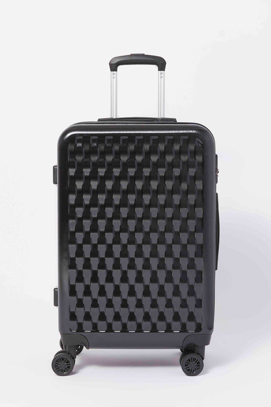 Redtag-Black-Luggage-Trolley-24"-Category:Luggage-Trolleys,-Colour:Black,-Dept:Home,-Filter:Travel-Accessories,-LUG-Luggage-Trolleys,-New-In,-New-In-LUG-ACC,-Non-Sale,-S23A,-Section:Homewares-Travel-Accessories-