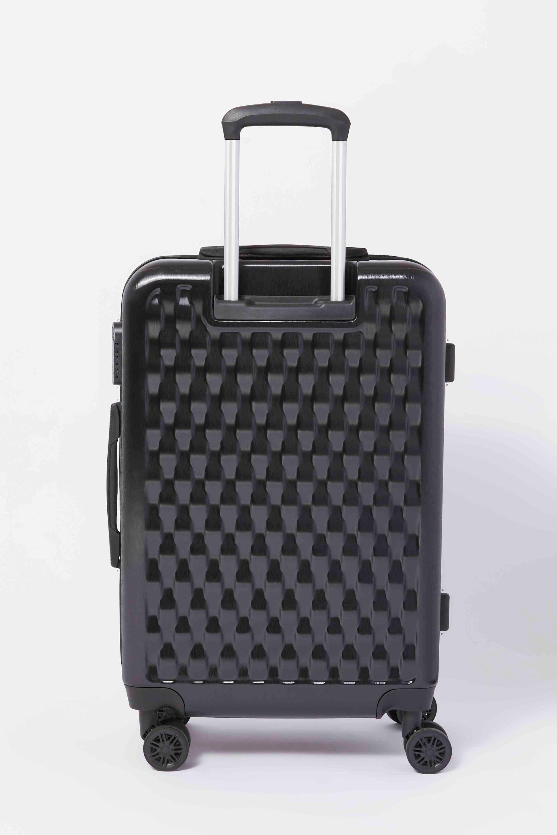 Redtag-Black-Luggage-Trolley-24"-Category:Luggage-Trolleys,-Colour:Black,-Dept:Home,-Filter:Travel-Accessories,-LUG-Luggage-Trolleys,-New-In,-New-In-LUG-ACC,-Non-Sale,-S23A,-Section:Homewares-Travel-Accessories-
