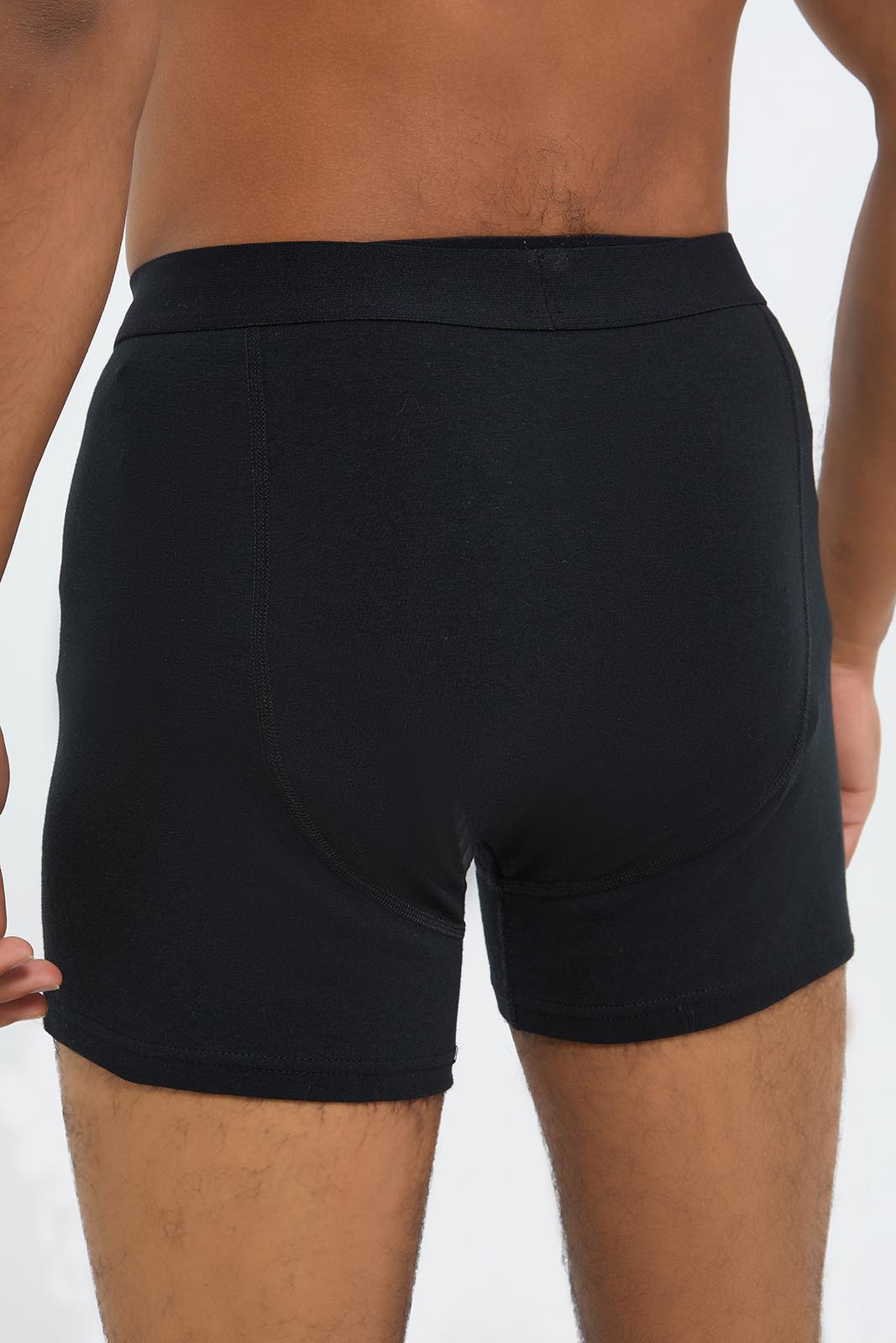 Men Black Hipster Brief Set (Pack of 2)