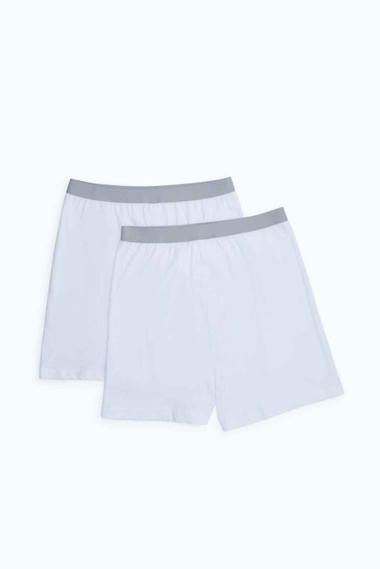 Redtag-Men-White-2-Pack-Loose-Knit-Boxer-365,-Category:Briefs,-Colour:White,-Deals:New-In,-Dept:Menswear,-Filter:Men's-Clothing,-Men-Briefs,-New-In-Men-APL,-Non-Sale,-Section:Men-Men's-