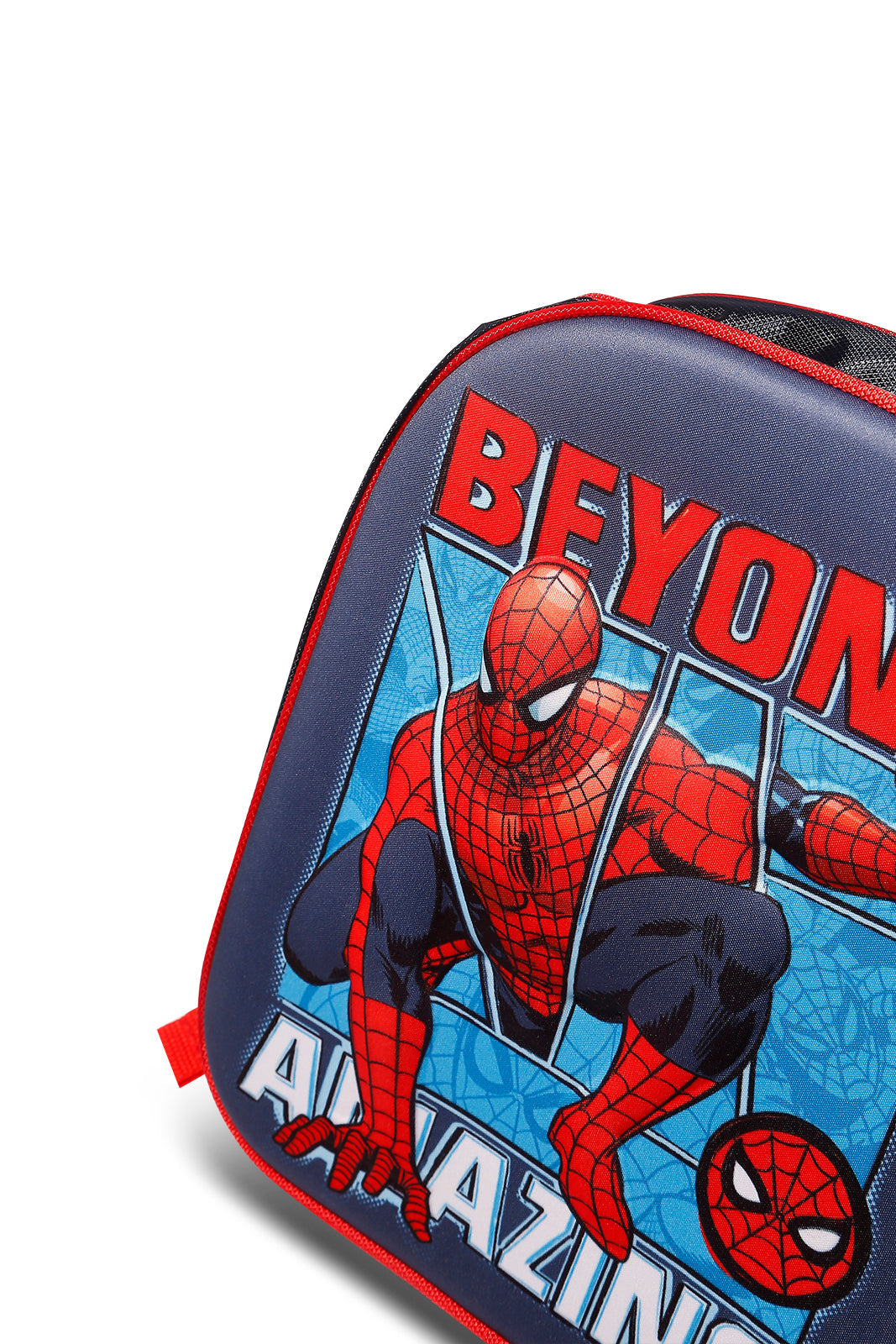 Redtag-Multi-Colour-Spiderman-3D-Backpack-BOY-Bags,-Category:Bags,-CHR,-Colour:Assorted,-Dept:Boys,-Filter:Boys-Accessories,-New-In,-New-In-BOY-ACC,-Non-Sale,-S23A,-Section:Boys-(0-to-14Yrs)-Boys-