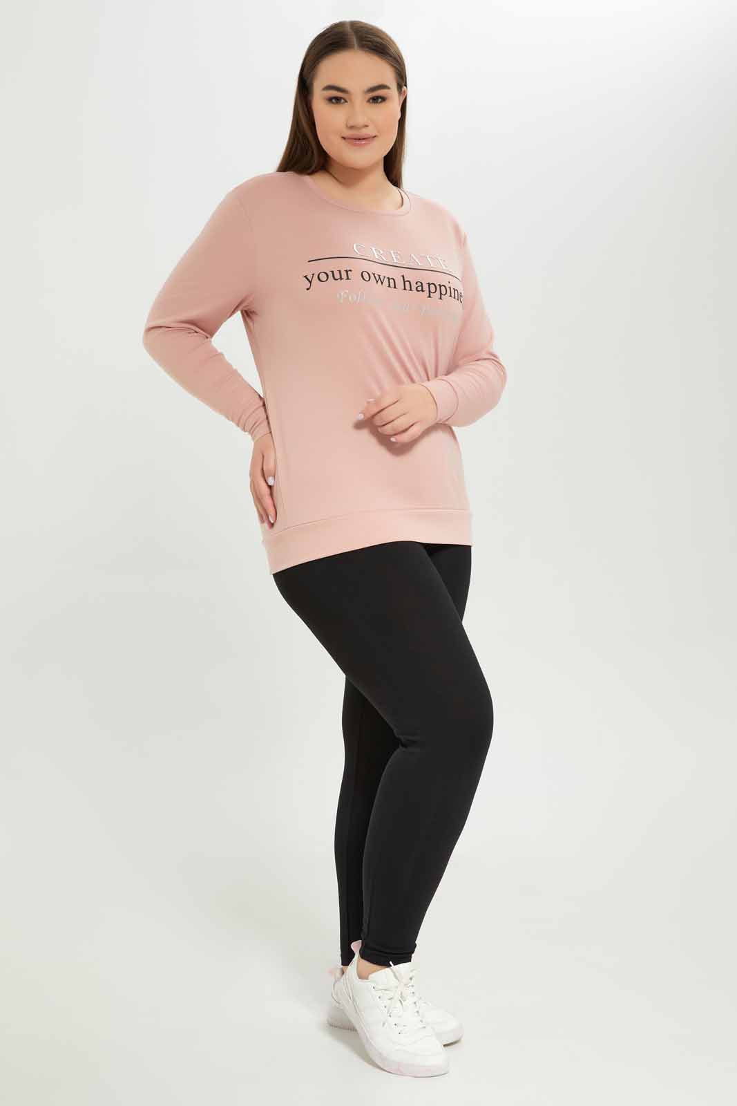 Redtag-Women-Black-Basic-Leging-Category:Leggings,-Colour:Black,-Deals:New-In,-Dept:Ladieswear,-Filter:Plus-Size,-LDP-Leggings,-New-In-LDP-APL,-Non-Sale,-S23A,-Section:Women,-TBL-Women's-