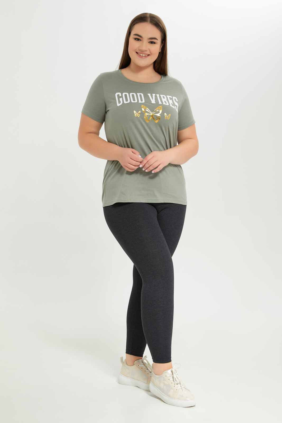 Redtag-Women-Charcoal-Basic-Leging-Category:Leggings,-Colour:Charcoal,-Deals:New-In,-Dept:Ladieswear,-Filter:Plus-Size,-LDP-Leggings,-New-In-LDP-APL,-Non-Sale,-S23A,-Section:Women,-TBL-Women's-