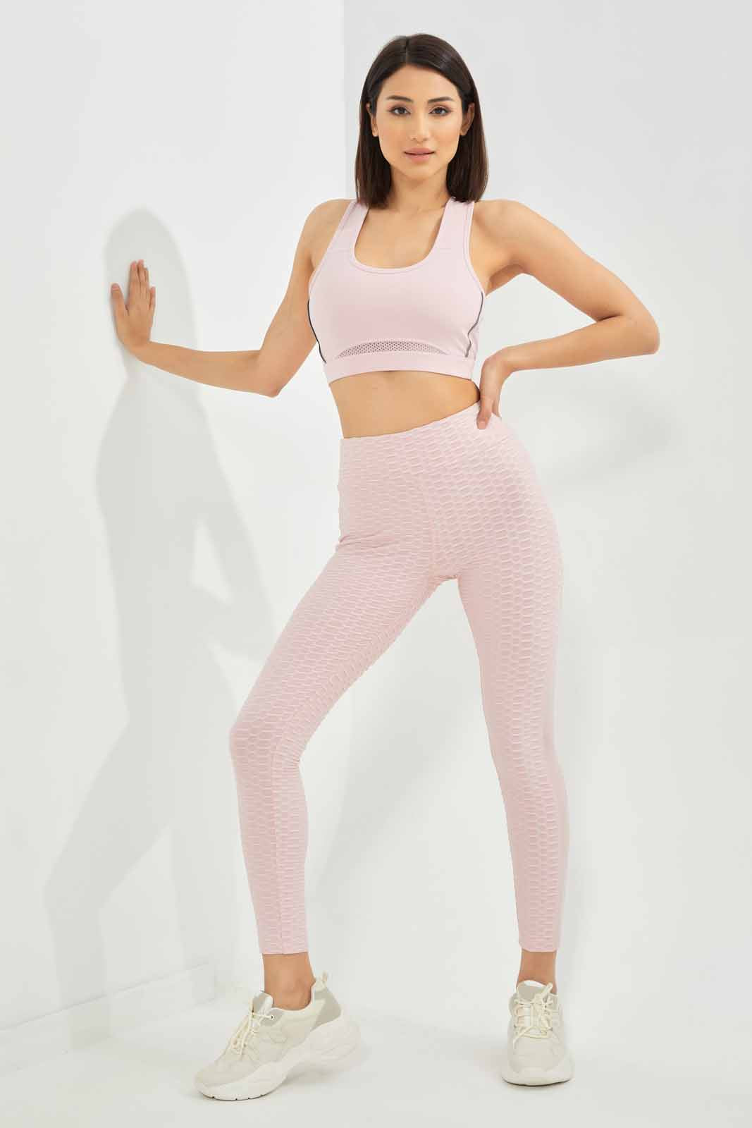 Redtag-Women-Pink-Jacquard-Active-Pant-Category:Joggers,-Colour:Apricot,-Deals:New-In,-Dept:Ladieswear,-Filter:Women's-Clothing,-New-In-Women-APL,-Non-Sale,-S23A,-Section:Women,-Women-Joggers-Women's-