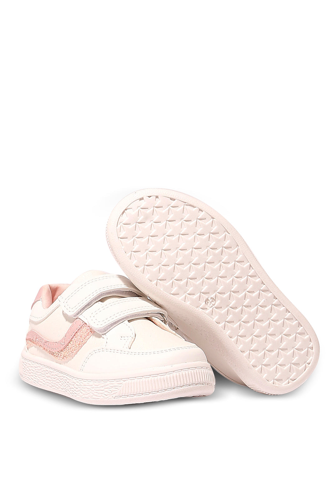 Redtag-White-Sneaker-Category:Shoes,-Colour:White,-Deals:New-In,-Filter:Girls-Footwear-(1-to-3-Yrs),-ING-Shoes,-N/A,-New-In-ING-FOO,-Non-Sale,-S23A,-Section:Girls-(0-to-14Yrs)-Infant-Girls-1 to 3 Years