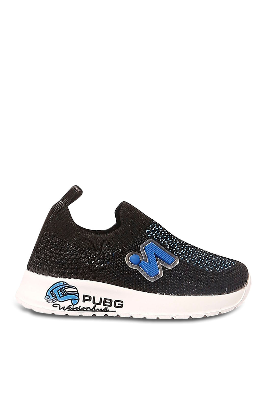 Redtag-Black-Fly-Knit-Slip-On-Category:Shoes,-Colour:Black,-Deals:New-In,-Filter:Boys-Footwear-(1-to-3-Yrs),-INB-Sandals,-N/A,-New-In-INB-FOO,-Non-Sale,-S23A,-Section:Boys-(0-to-14Yrs)-Infant-Boys-1 to 3 Years