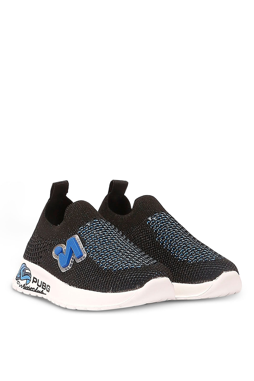 Redtag-Black-Fly-Knit-Slip-On-Category:Shoes,-Colour:Black,-Deals:New-In,-Filter:Boys-Footwear-(1-to-3-Yrs),-INB-Sandals,-N/A,-New-In-INB-FOO,-Non-Sale,-S23A,-Section:Boys-(0-to-14Yrs)-Infant-Boys-1 to 3 Years