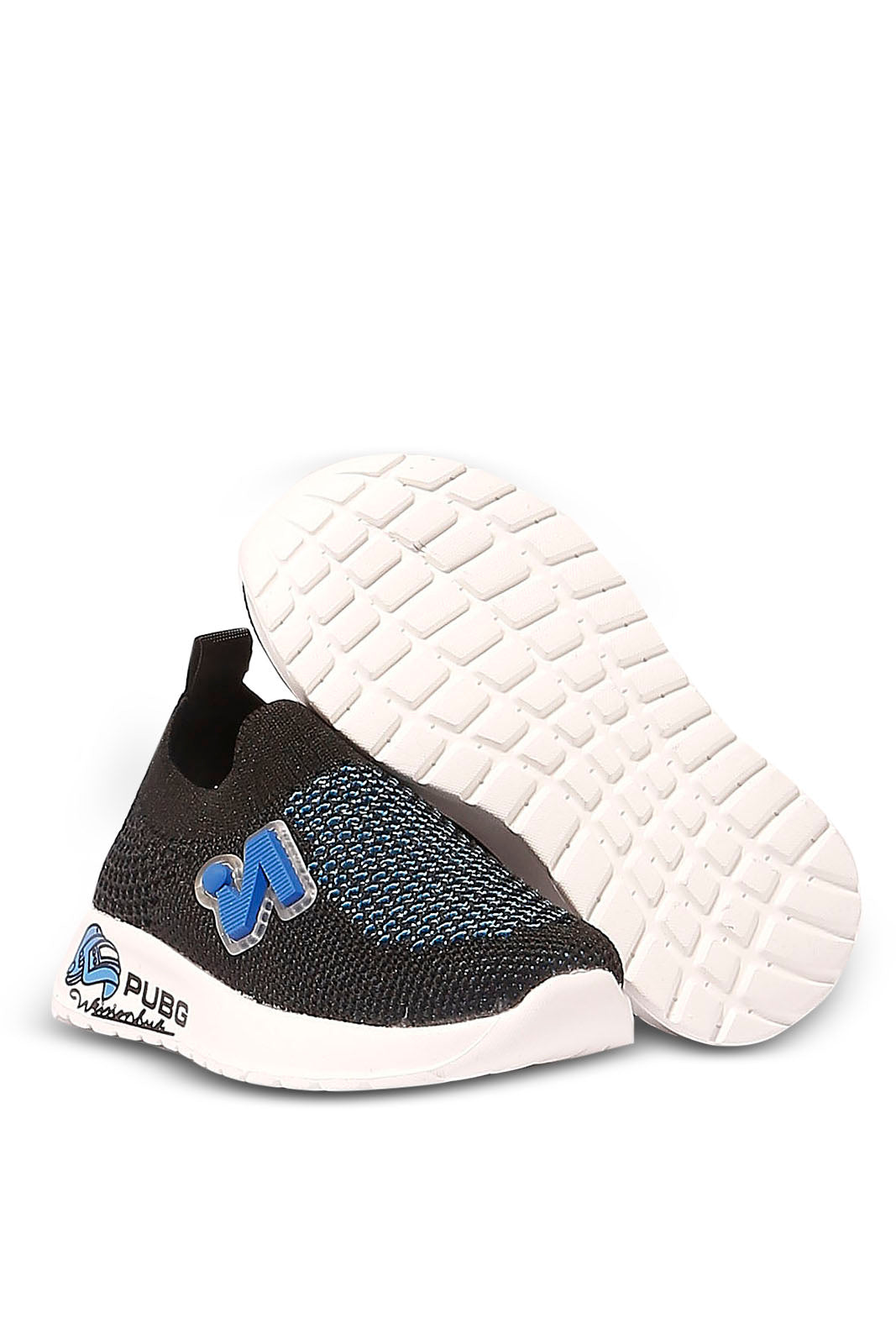 Redtag-Black-Fly-Knit-Slip-On-Category:Shoes,-Colour:Black,-Deals:New-In,-Filter:Boys-Footwear-(1-to-3-Yrs),-INB-Sandals,-N/A,-New-In-INB-FOO,-Non-Sale,-S23A,-Section:Boys-(0-to-14Yrs)-Infant-Boys-1 to 3 Years
