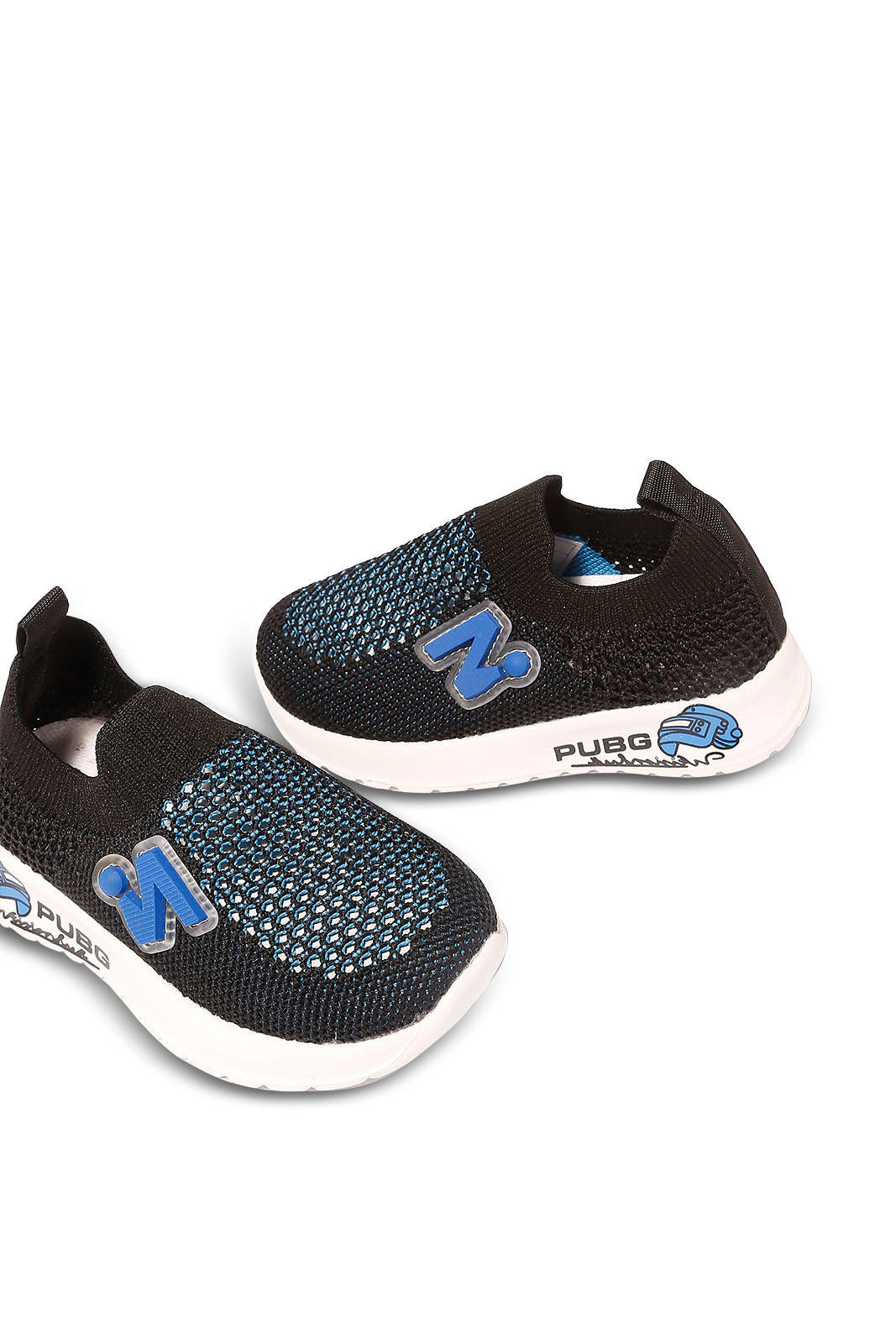 Redtag-Black-Fly-Knit-Slip-On-Category:Shoes,-Colour:Black,-Deals:New-In,-Filter:Boys-Footwear-(1-to-3-Yrs),-INB-Sandals,-N/A,-New-In-INB-FOO,-Non-Sale,-S23A,-Section:Boys-(0-to-14Yrs)-Infant-Boys-1 to 3 Years