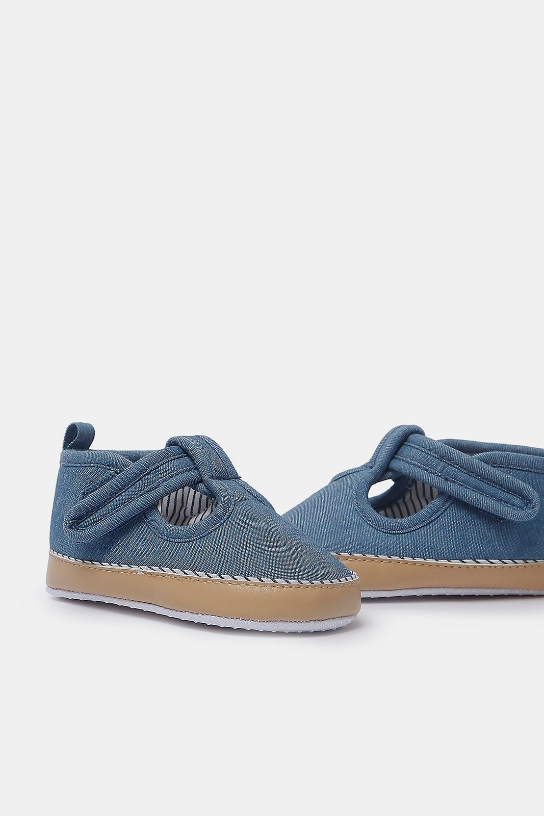 Redtag-baby-Blue-Pram-Shoes-Category:Shoes,-Colour:Blue,-Deals:2-FOR-37,-Deals:New-In,-Filter:Baby-Footwear-(0-to-18-Mths),-N/A,-NBF-Shoes,-New-In-NBF-FOO,-Non-Sale,-S23A,-Section:Boys-(0-to-14Yrs)-Baby-0 to 18 Months