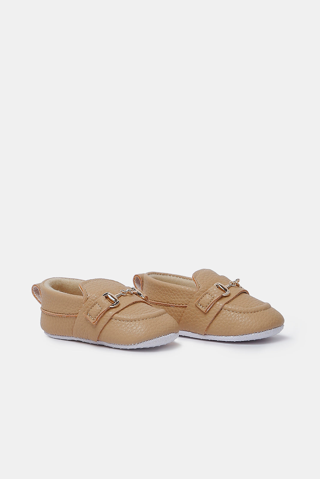 Redtag-Baby-Tan-Pram-Shoe-Category:Shoes,-Colour:Tan,-Deals:New-In,-Filter:Baby-Footwear-(0-to-18-Mths),-N/A,-NBF-Shoes,-New-In-NBF-FOO,-Non-Sale,-S23A,-Section:Boys-(0-to-14Yrs)-Baby-0 to 18 Months