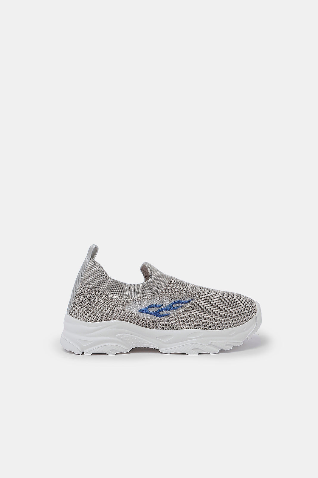 Redtag-Grey-Flyknit-Slip-On-Trainer-Category:Shoes,-Colour:Grey,-Deals:New-In,-Filter:Boys-Footwear-(1-to-3-Yrs),-INB-Sandals,-N/A,-New-In-INB-FOO,-Non-Sale,-S23A,-Section:Boys-(0-to-14Yrs)-Infant-Boys-1 to 3 Years