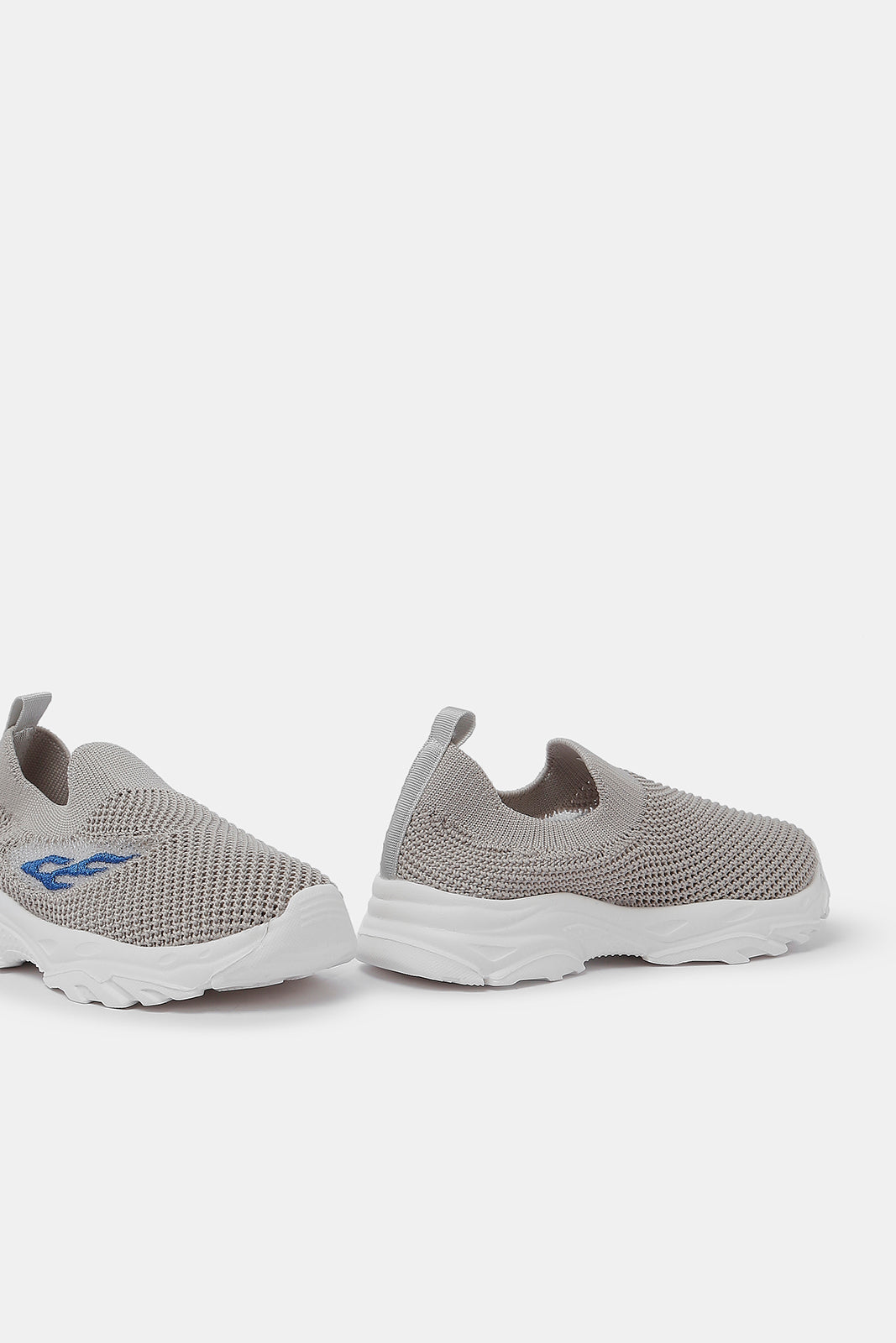 Redtag-Baby-Boys-Grey-Knitted-Upper-Slip-On-Trainer-BESTSELLER,-Category:Shoes,-Colour:Grey,-Deals:New-In,-Filter:Boys-Footwear-(1-to-3-Yrs),-INB-Sandals,-N/A,-New-In-INB-FOO,-Non-Sale,-S23A,-Section:Boys-(0-to-14Yrs)-Infant-Boys-1 to 3 Years
