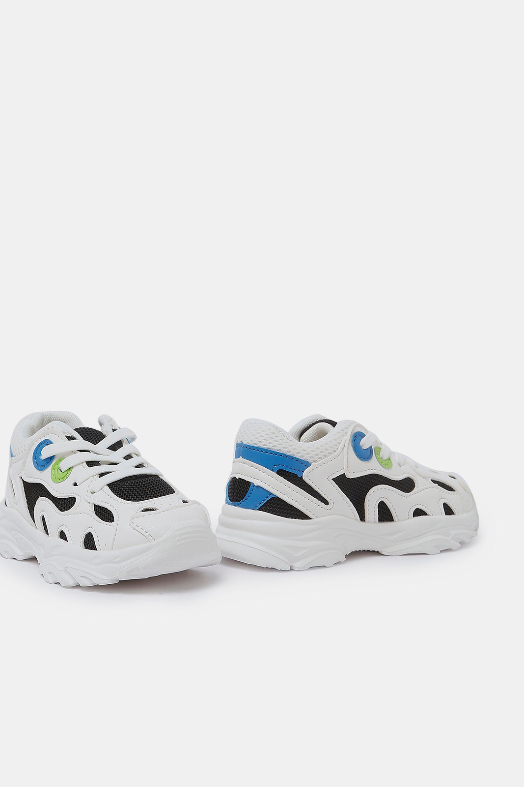 Redtag-Baby-Boys-White-Lace-Up-Trainer-BESTSELLER,-Category:Shoes,-Colour:White,-Deals:New-In,-Filter:Boys-Footwear-(1-to-3-Yrs),-INB-Sandals,-N/A,-New-In-INB-FOO,-Non-Sale,-S23A,-Section:Boys-(0-to-14Yrs)-Infant-Boys-1 to 3 Years