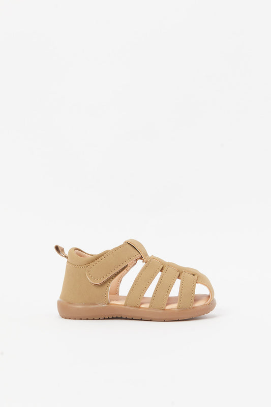 Redtag-Beige-Fisherman-Sandal-Category:Sandals,-Colour:Beige,-Deals:New-In,-Filter:Boys-Footwear-(1-to-3-Yrs),-INB-Sandals,-N/A,-New-In-INB-FOO,-Non-Sale,-S23B,-Section:Boys-(0-to-14Yrs)-Infant-Boys-1 to 3 Years