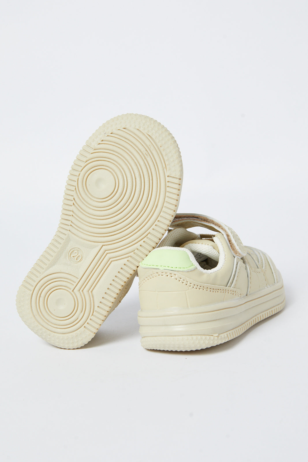 Redtag-Cream-Sneaker-Category:Shoes,-Colour:Cream,-Deals:New-In,-Filter:Boys-Footwear-(1-to-3-Yrs),-INB-Sandals,-N/A,-New-In-INB-FOO,-Non-Sale,-S23B,-Section:Boys-(0-to-14Yrs)-Infant-Boys-1 to 3 Years
