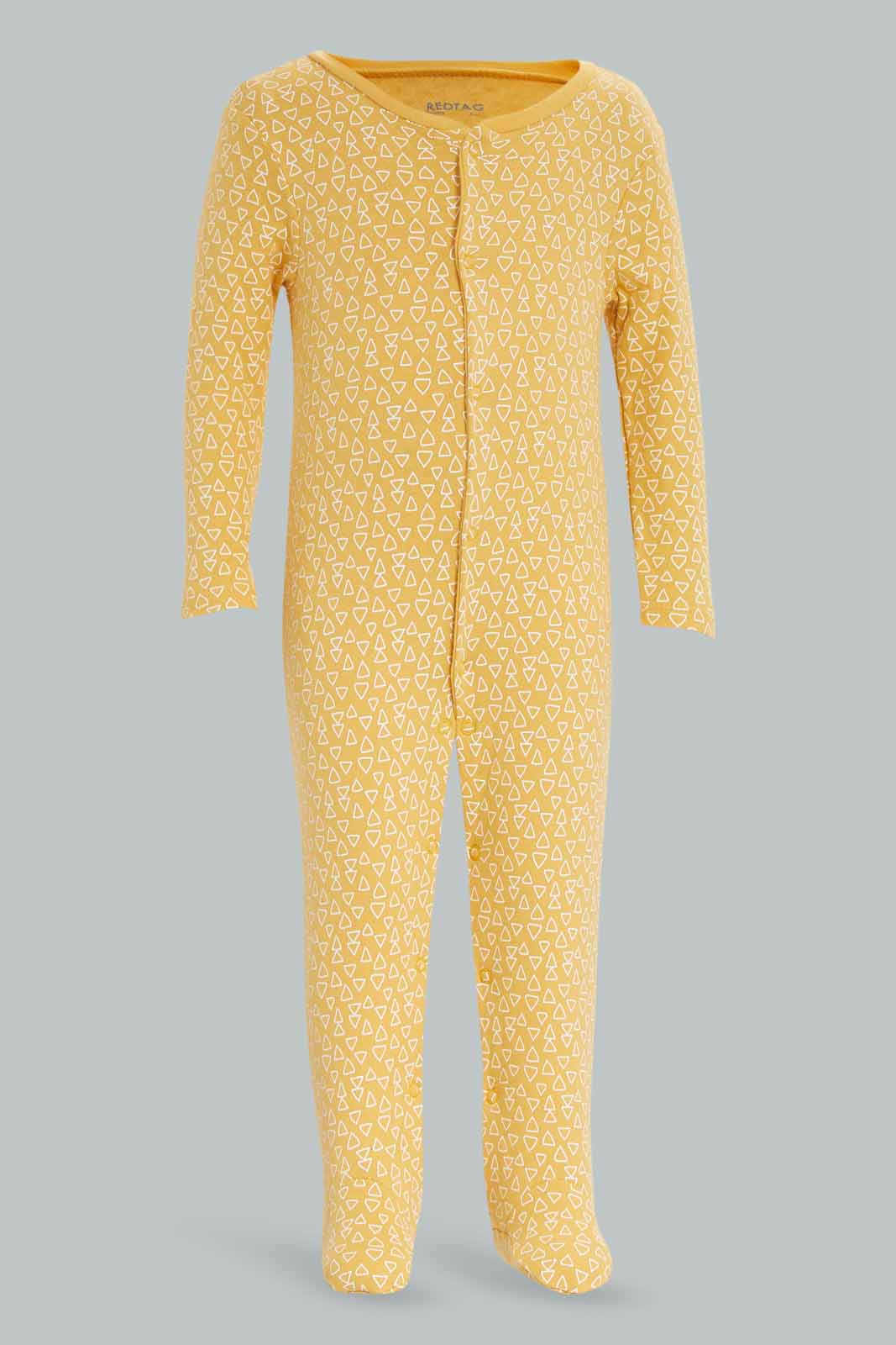 Redtag-3Pk-Sleepsuit-Dinosaur-Boy-Category:Sleepsuits,-Colour:Apricot,-Deals:New-In,-Dept:New-Born,-Filter:Baby-(0-to-12-Mths),-NBF-Sleepsuits,-New-In-NBF-APL,-Non-Sale,-S23A,-Section:Boys-(0-to-14Yrs)-Baby-